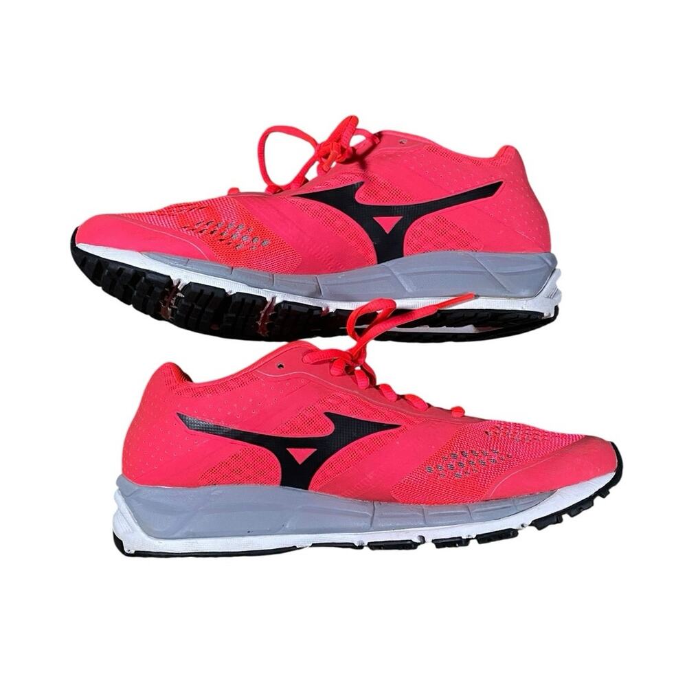 Mizuno Synchro Mx Hot Coral Running Shoes - 8 View 4